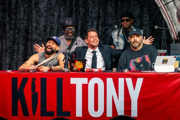 Tony Hinchcliffe, Brian Redban, and the Kill Tony Band