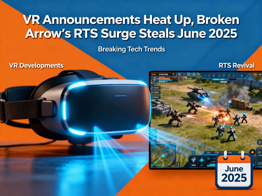 Gaming Rewind: VR Announcements Heat Up, Broken Arrow’s RTS Surge Steals June By Daggerless June 30, 2025