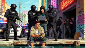 Image of: Gta Drama got you anxious? Just go Fishing.