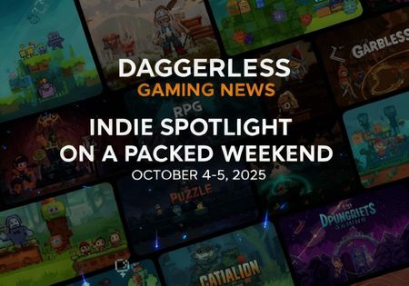 Image of: Daggerless Gaming News: Indie Spotlight on a Packed Weekend – October 4-5, 2025