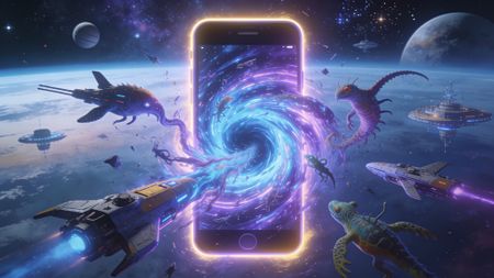 Image of: A Galaxy in the Pocket, and the Wardogs Call for Rain