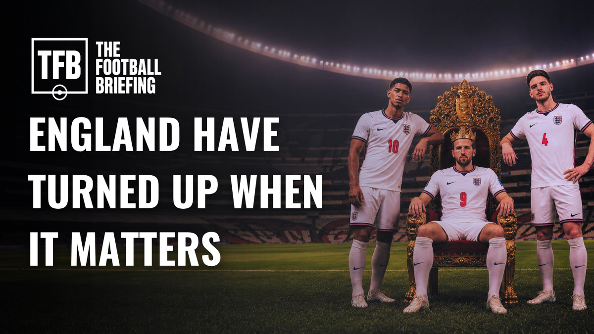 England arrived at the Azteca, and this time the chaos did not break them