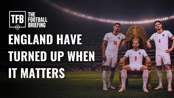 England arrived at the Azteca, and this time the chaos did not break them