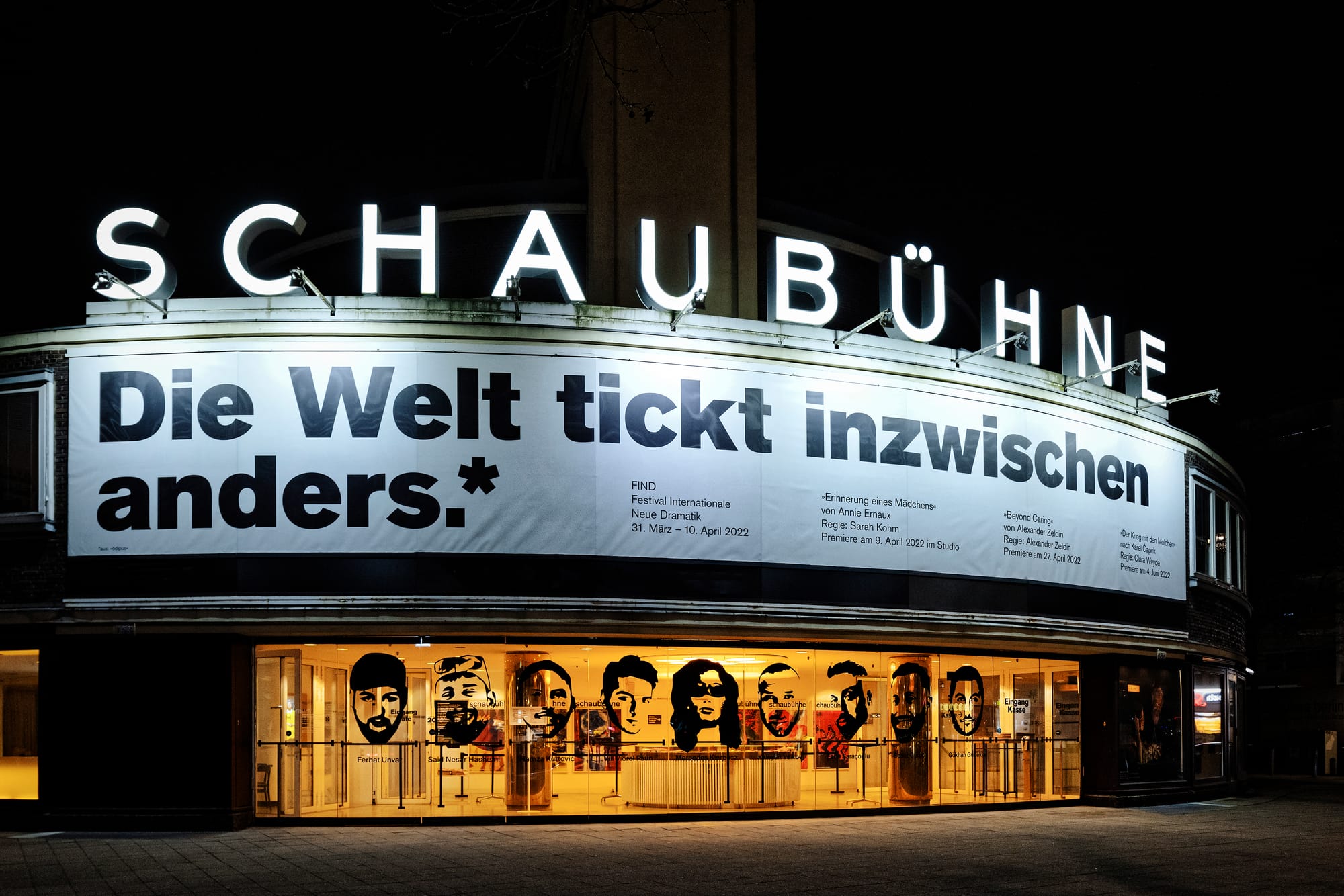 The Schaubuehne Theatre in Berlin. Photo © Gianmarco Bresadola