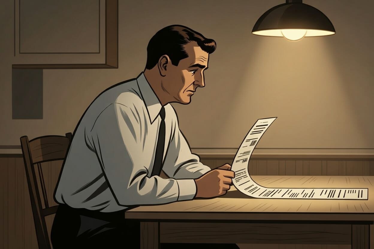 The Bill You Can't Read