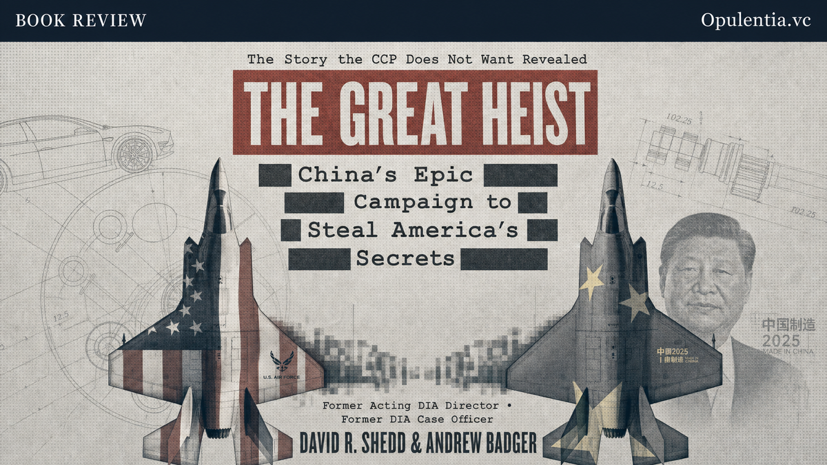The Great Heist: China's Epic Campaign to Steal America's Secrets