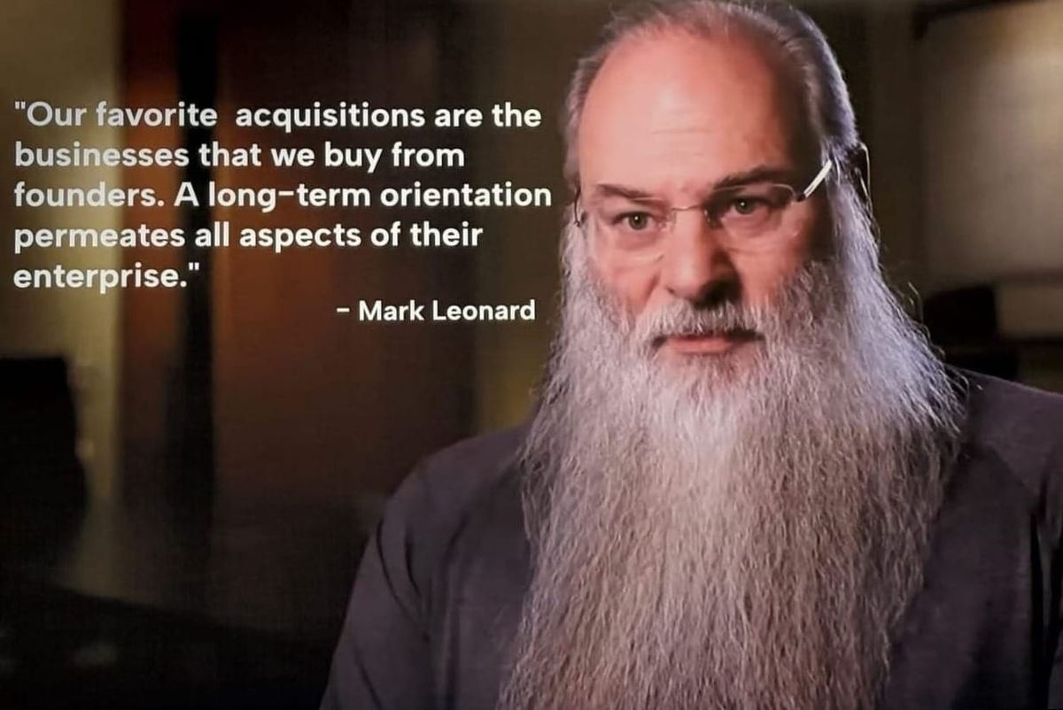 Deep Dive - Constellation Software: Built for Eternity