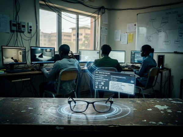 Deine KI-Brille, ein Büro in Nairobi und das System dahinter