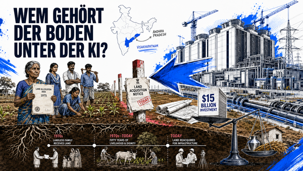 Wem gehört das Land hinter Googles KI-Hub in Indien?