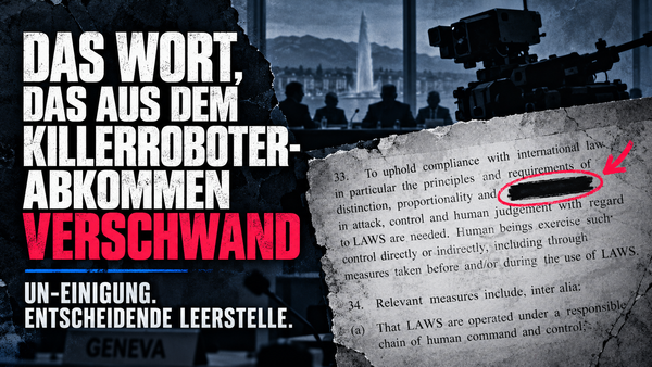 KI Waffen ohne Sinn