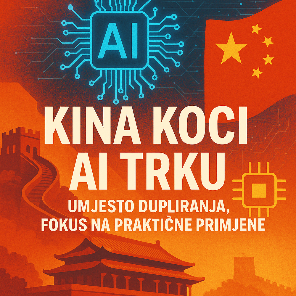 Kina koči AI trku: umjesto dupliranja, fokus na praktične primjene
