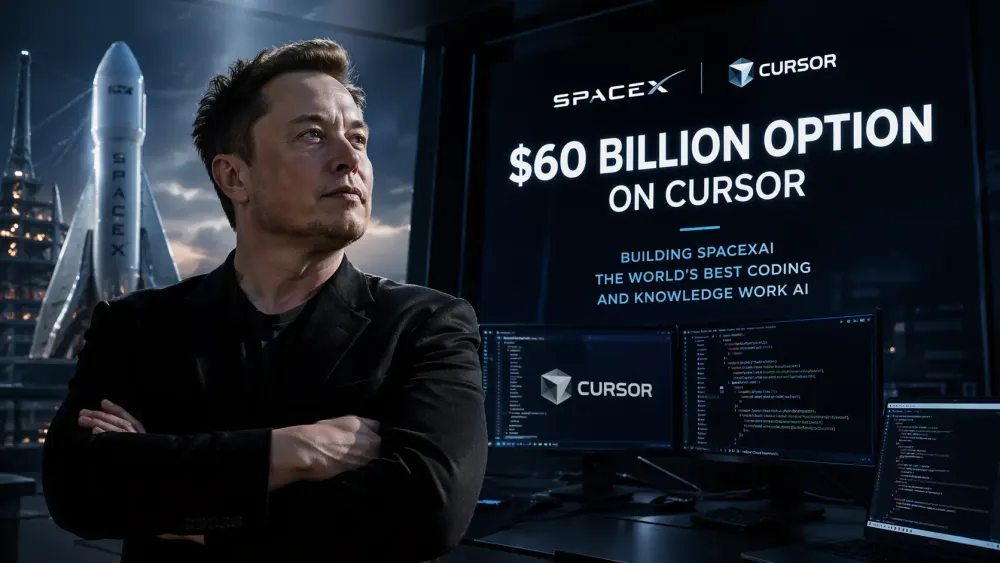 SpaceX planira kupovinu Cursora za 60 milijardi dolara