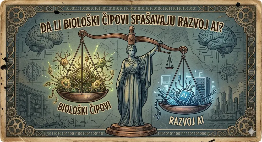 Da li bioliški čipovi spašavaju razvoju AI?