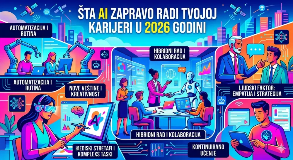 Šta AI zapravo radi tvojoj karijeri u 2026 godini.