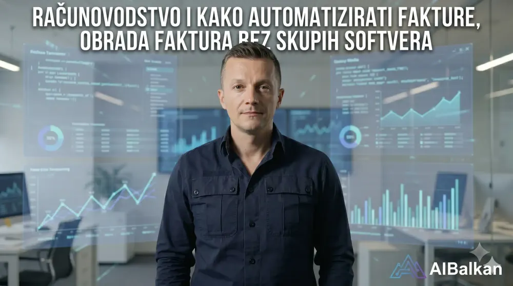 AI u računovodstvu kako automatizovati obradu faktura bez skupog softvera
