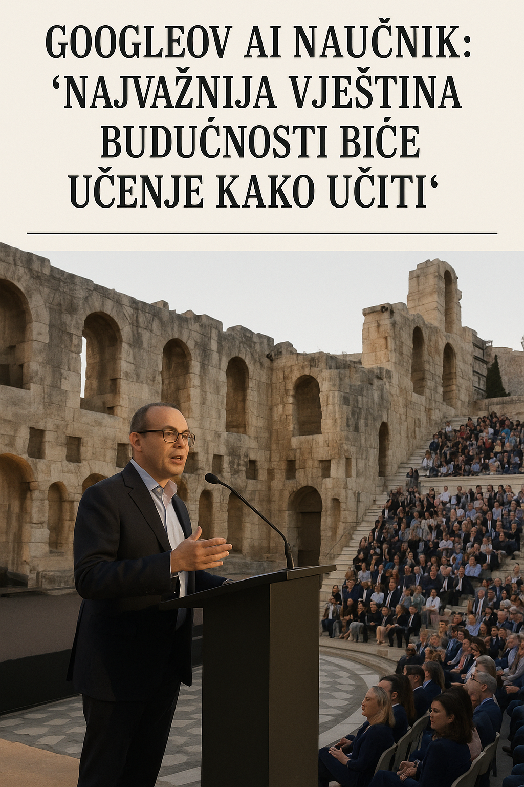 Googleov AI naučnik: „Najvažnija vještina budućnosti biće učenje kako učiti“