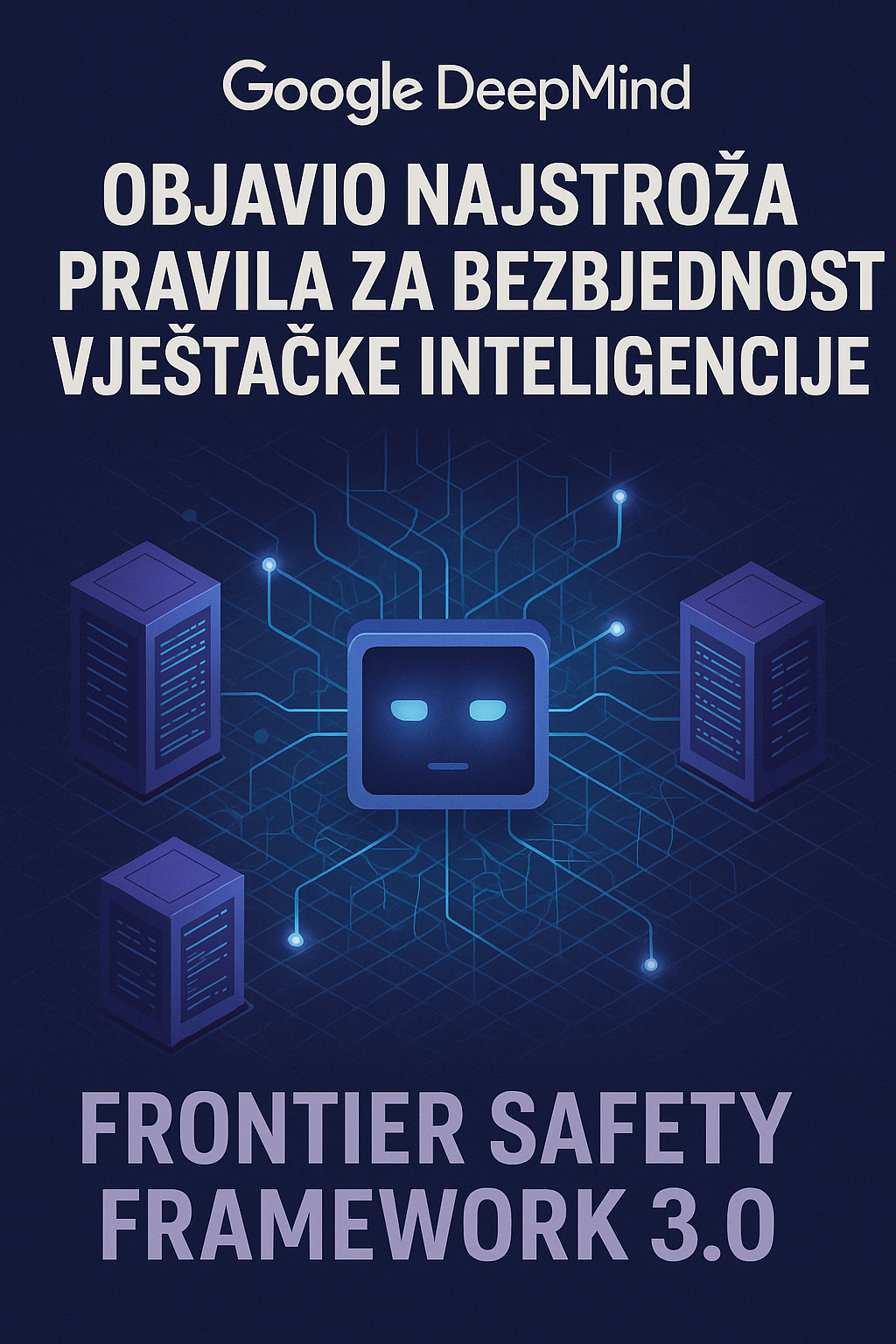 Google DeepMind objavio najstroža pravila za bezbjednost vještačke inteligencije, šta ako AI ne želi da se ugasi!