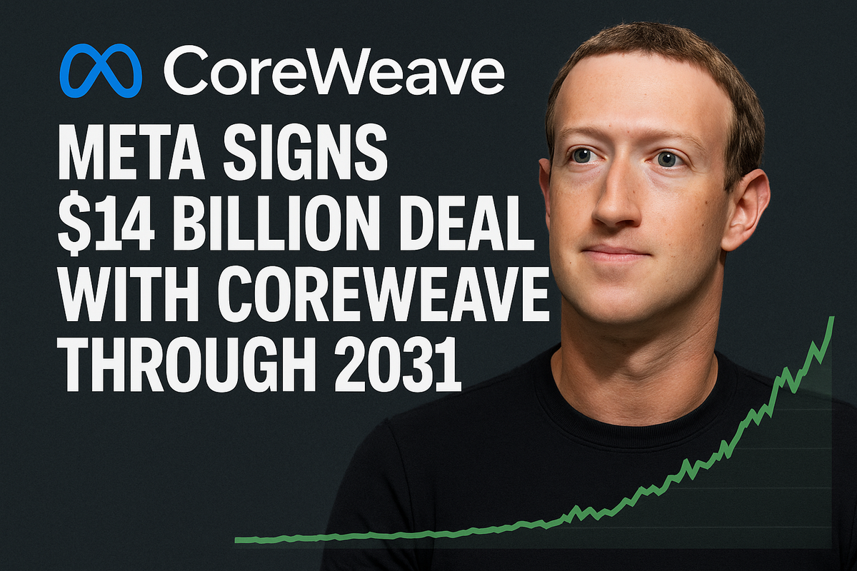 Meta zaključio ugovor od 14 milijardi dolara sa CoreWeave-om do 2031.