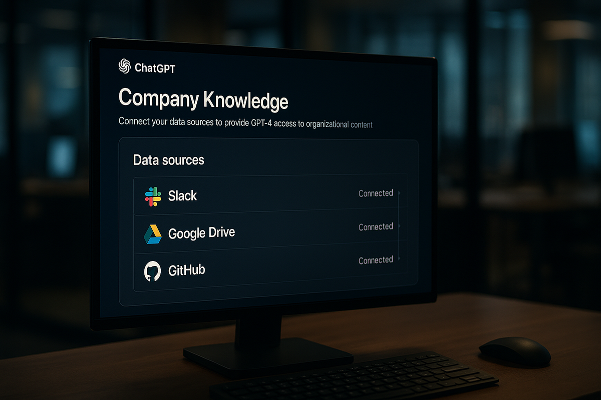 ChatGPT uvodi „Company Knowledge“ AI koji razumije tvoje poslovanje