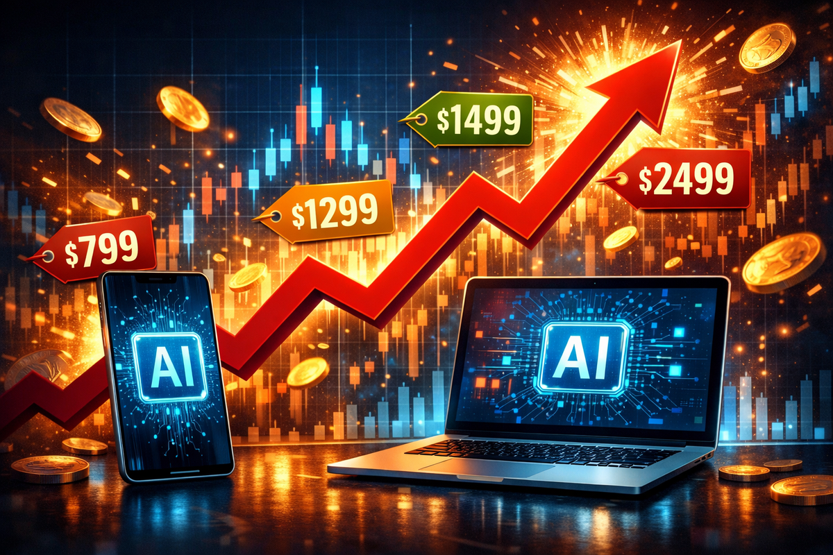 Veštačka inteligencija diže cene telefona i laptopova