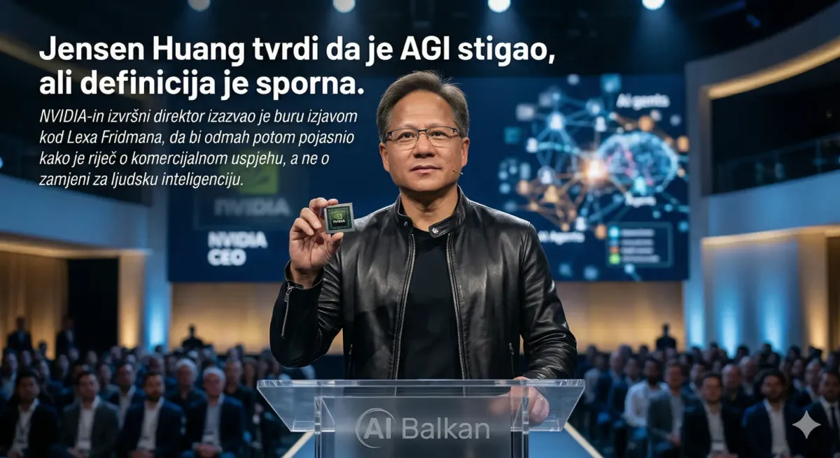 Jensen Huang tvrdi da je AGI stigao, ali definicija je sporna