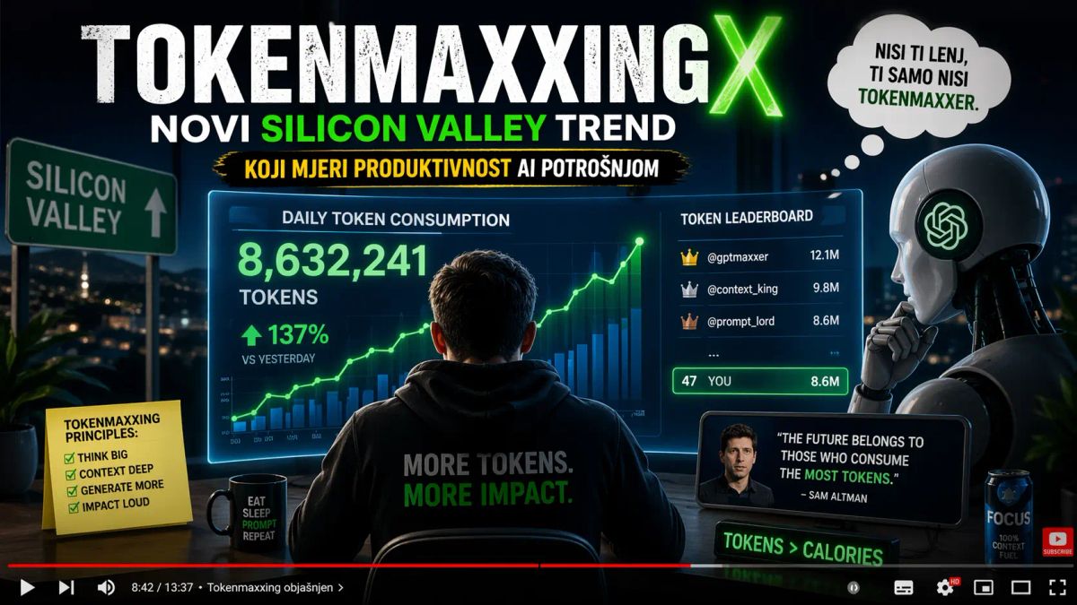 Tokenmaxxing: novi Silicon Valley trend koji mjeri produktivnost AI potrošnjom