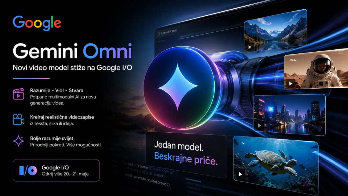 Gemini Omni Google sprema video model za I/O konferenciju