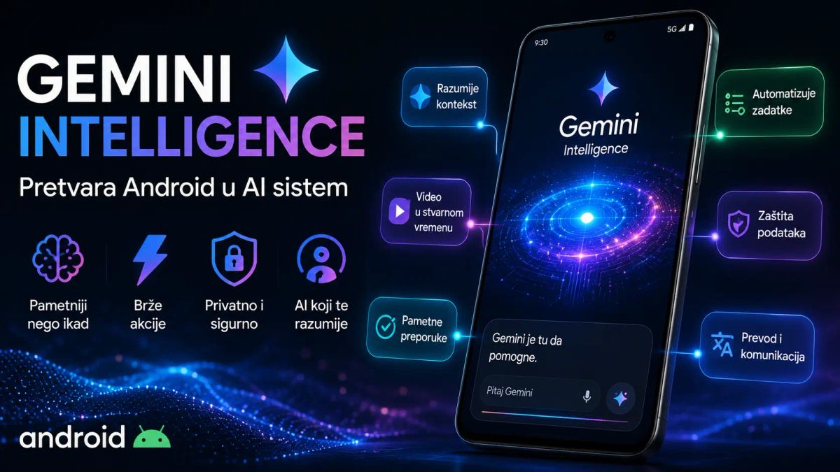 Gemini Intelligence pretvara Android u AI sistem