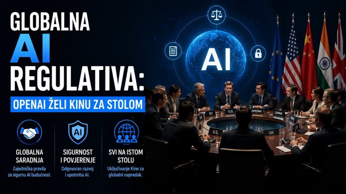 Globalna AI regulativa. OpenAI želi Kinu za stolom