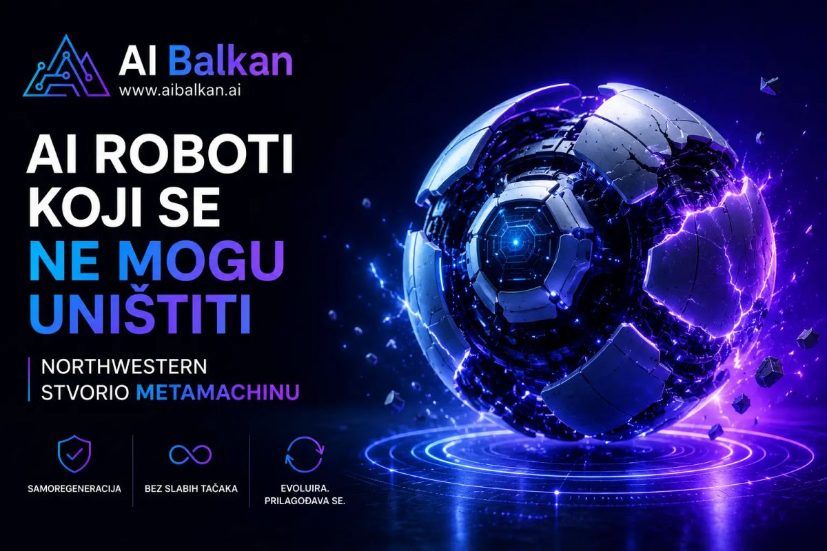 AI roboti koji se ne mogu uništiti Northwestern stvorio metamachinu