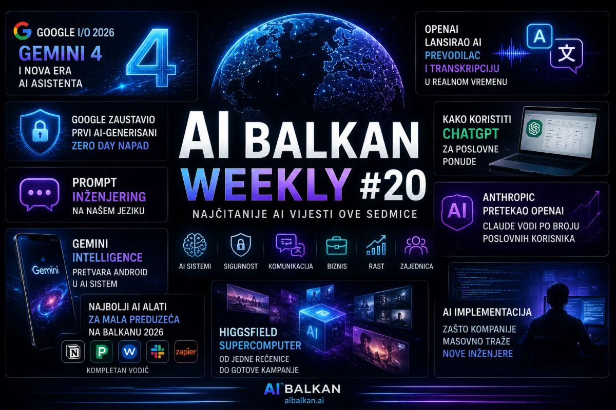 AI Balkan Weekly #20