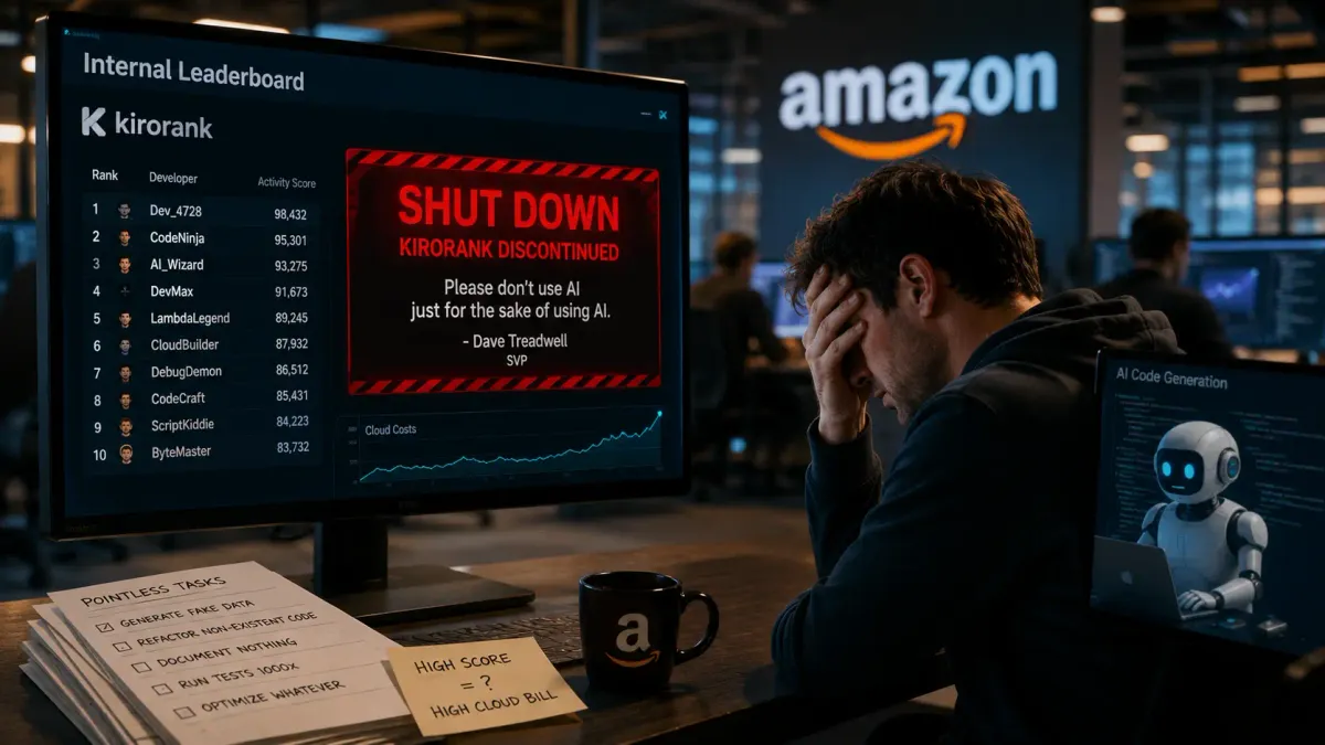 Amazon ugasio interni AI leaderboard nakon zloupotreba zaposlenih
