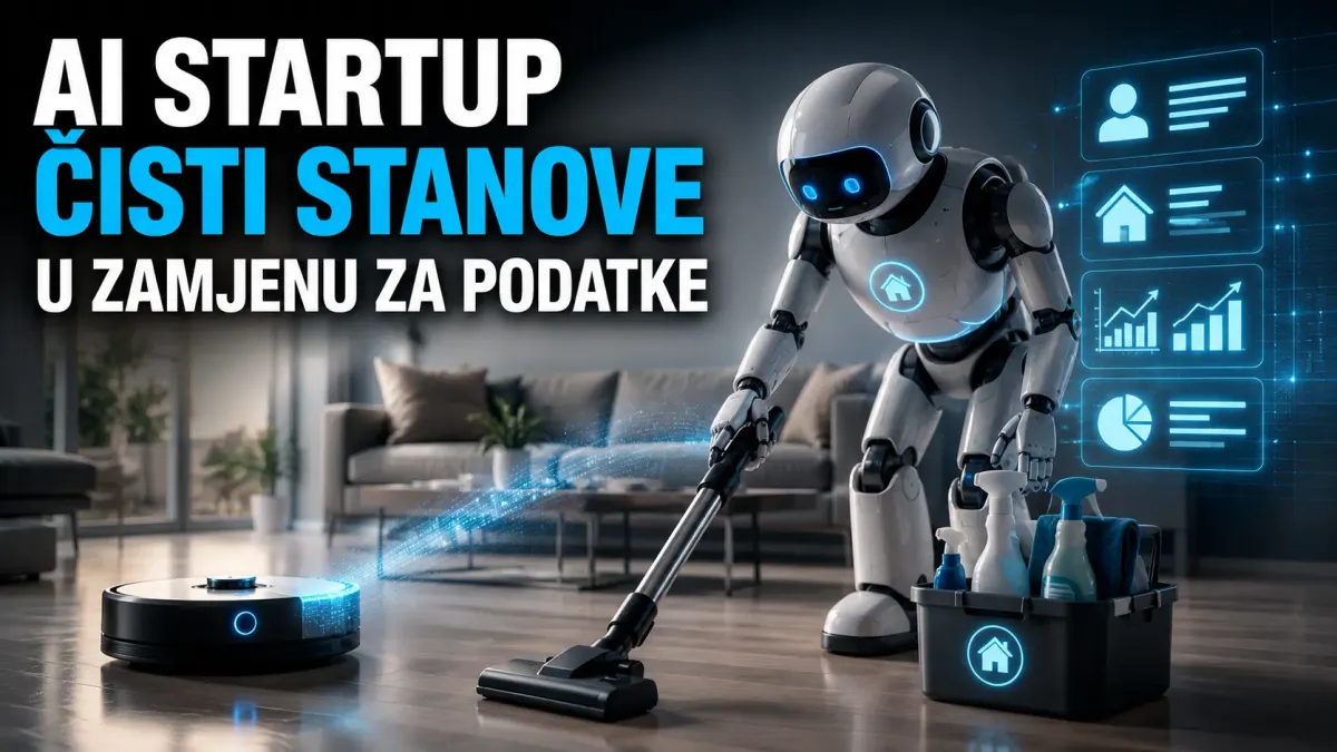 AI startup čisti stanove u zamjenu za podatke