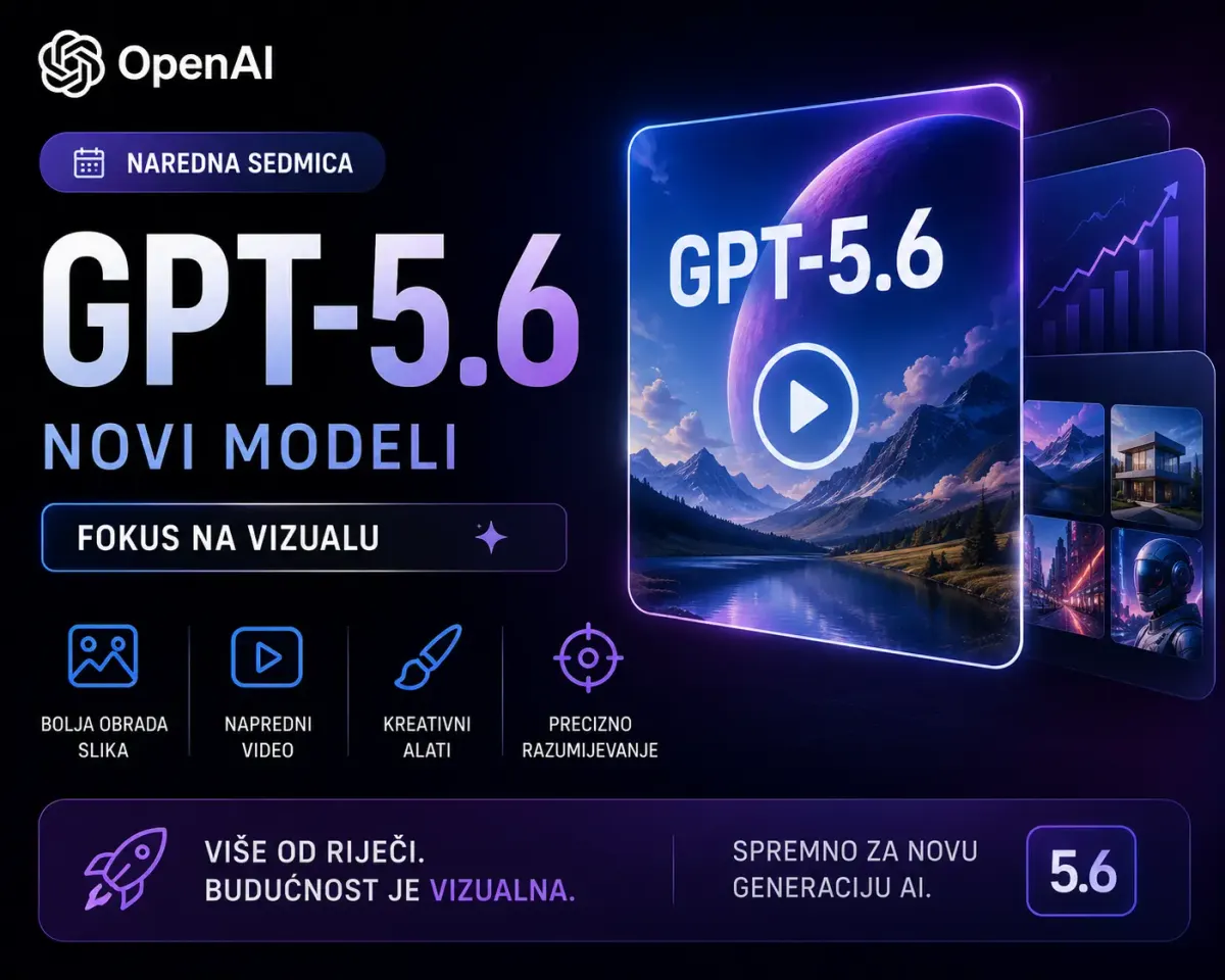 OpenAI sprema GPT-5.6 modele za narednu sedmicu