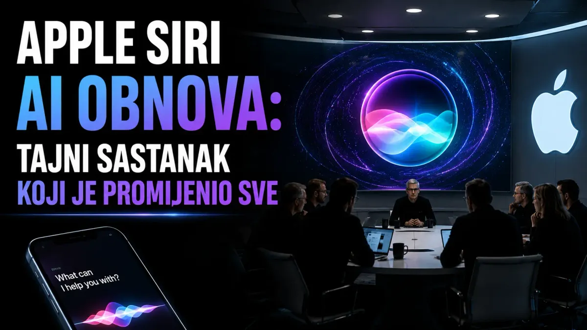 Apple Siri AI obnova tajni sastanak koji je promijenio sve