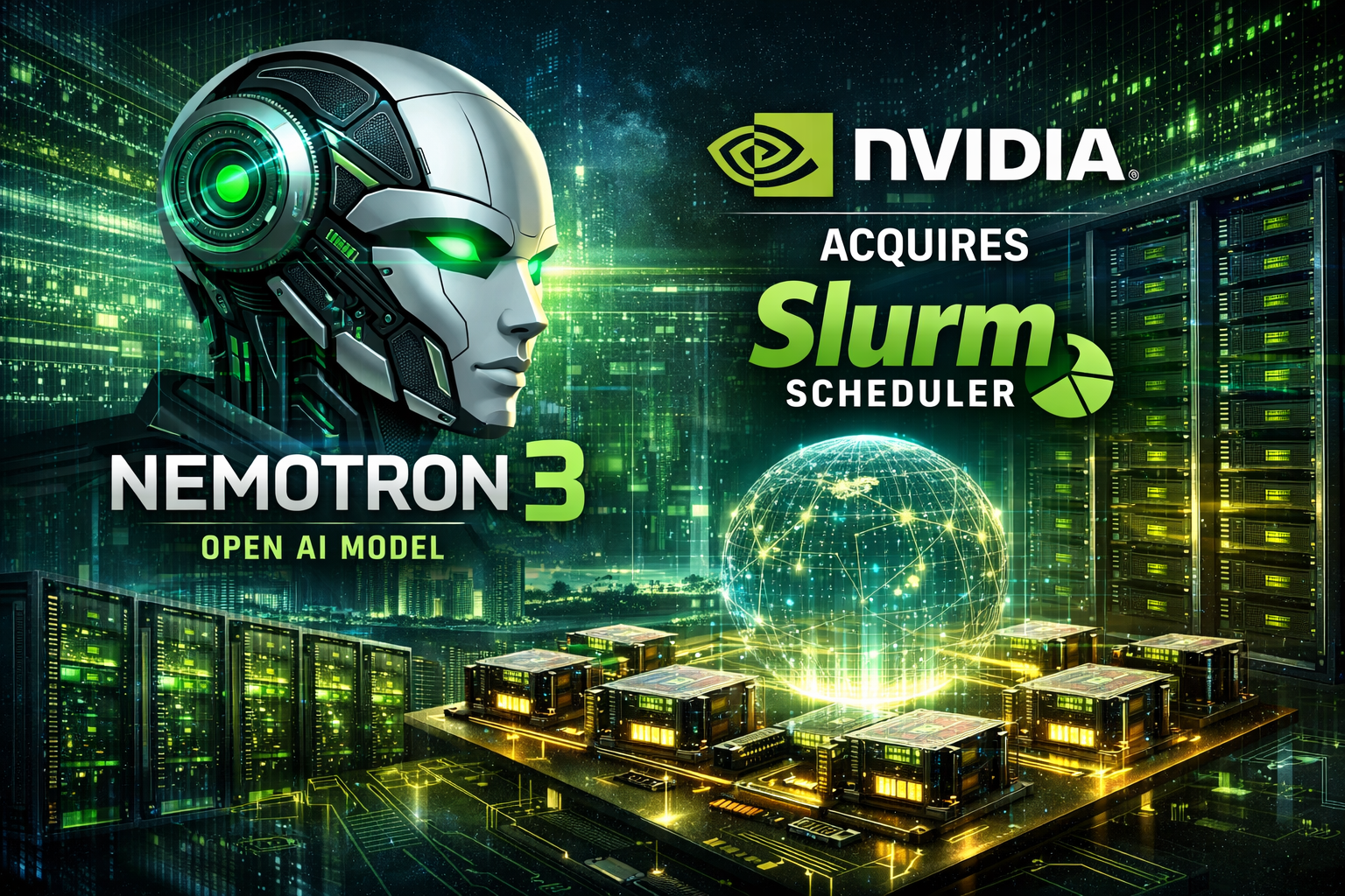 NVIDIA predstavila Nemotron 3 i preuzela firmu iza Slurma