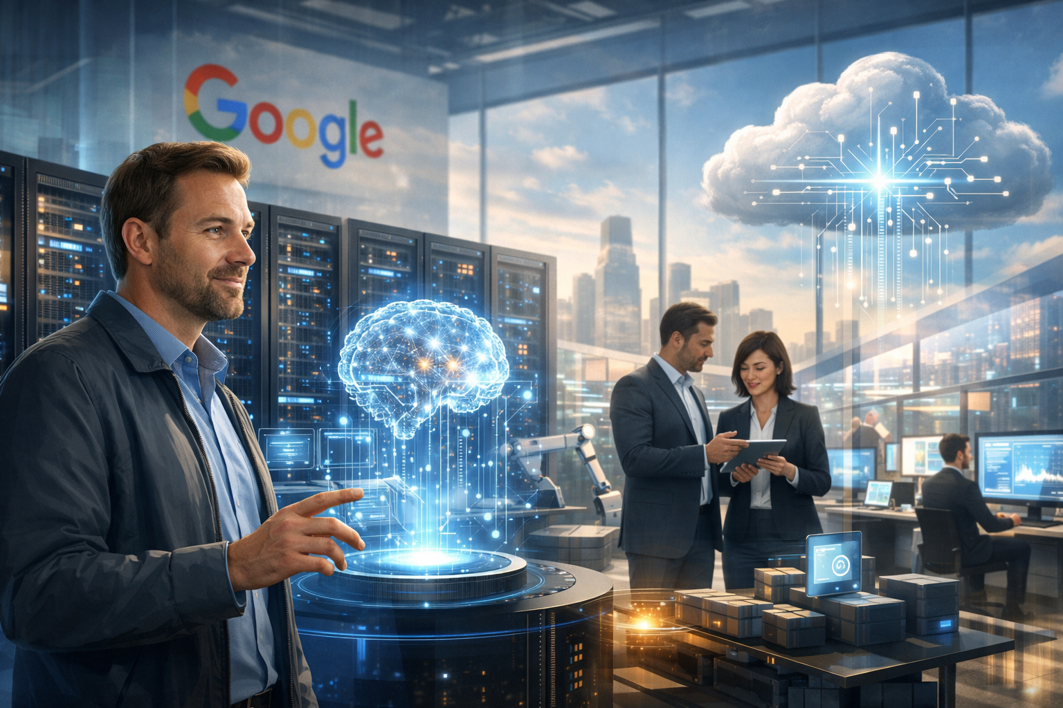 Google AI lider želi dovesti AI do masa