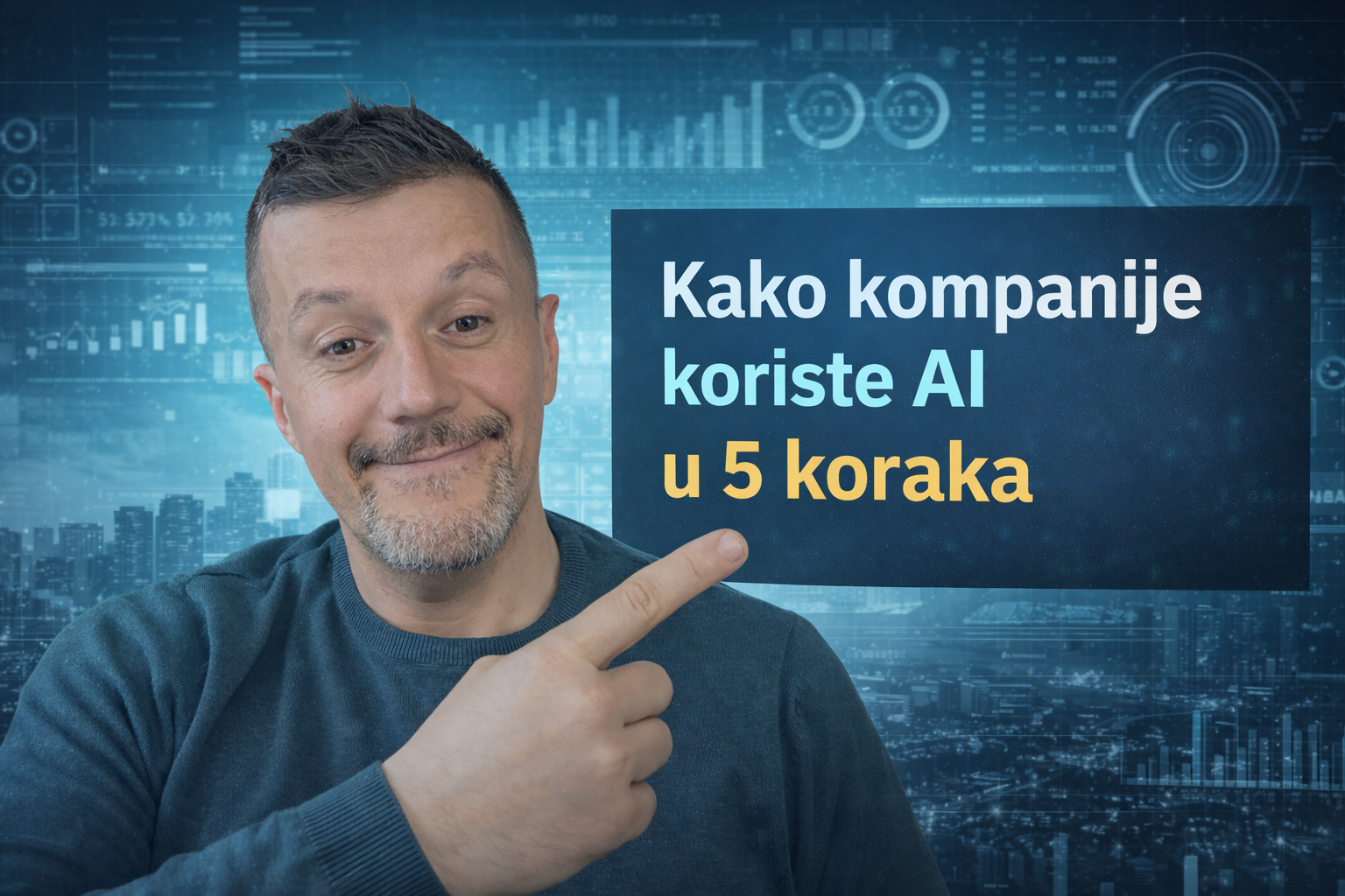 Kako kompanije u praksi implementiraju AI kroz 5 ključnih koraka!  Video