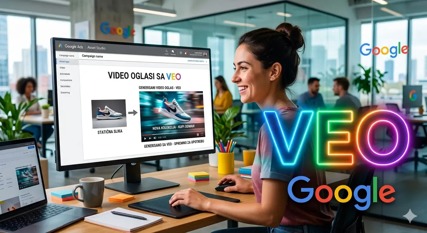 Google Veo stiže u Google Ads i donosi revoluciju u video oglašavanje