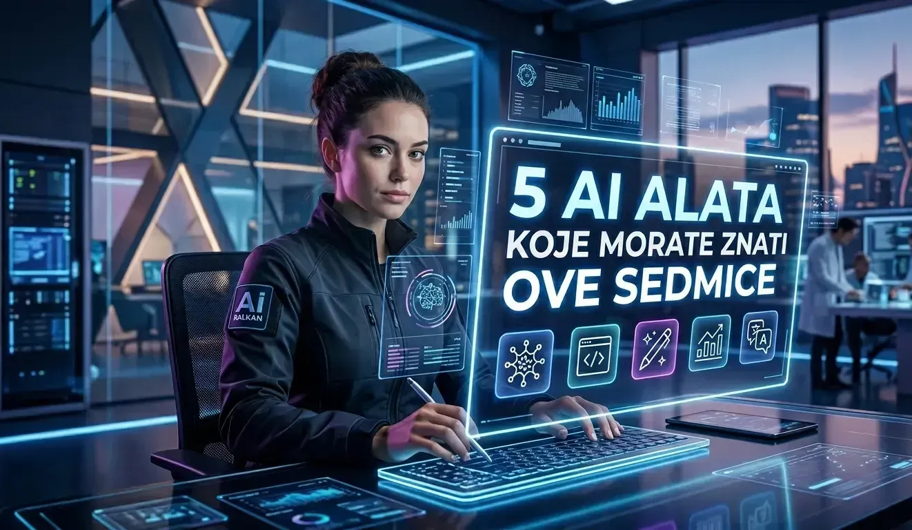 5 AI alata koje morate znati ove sedmice