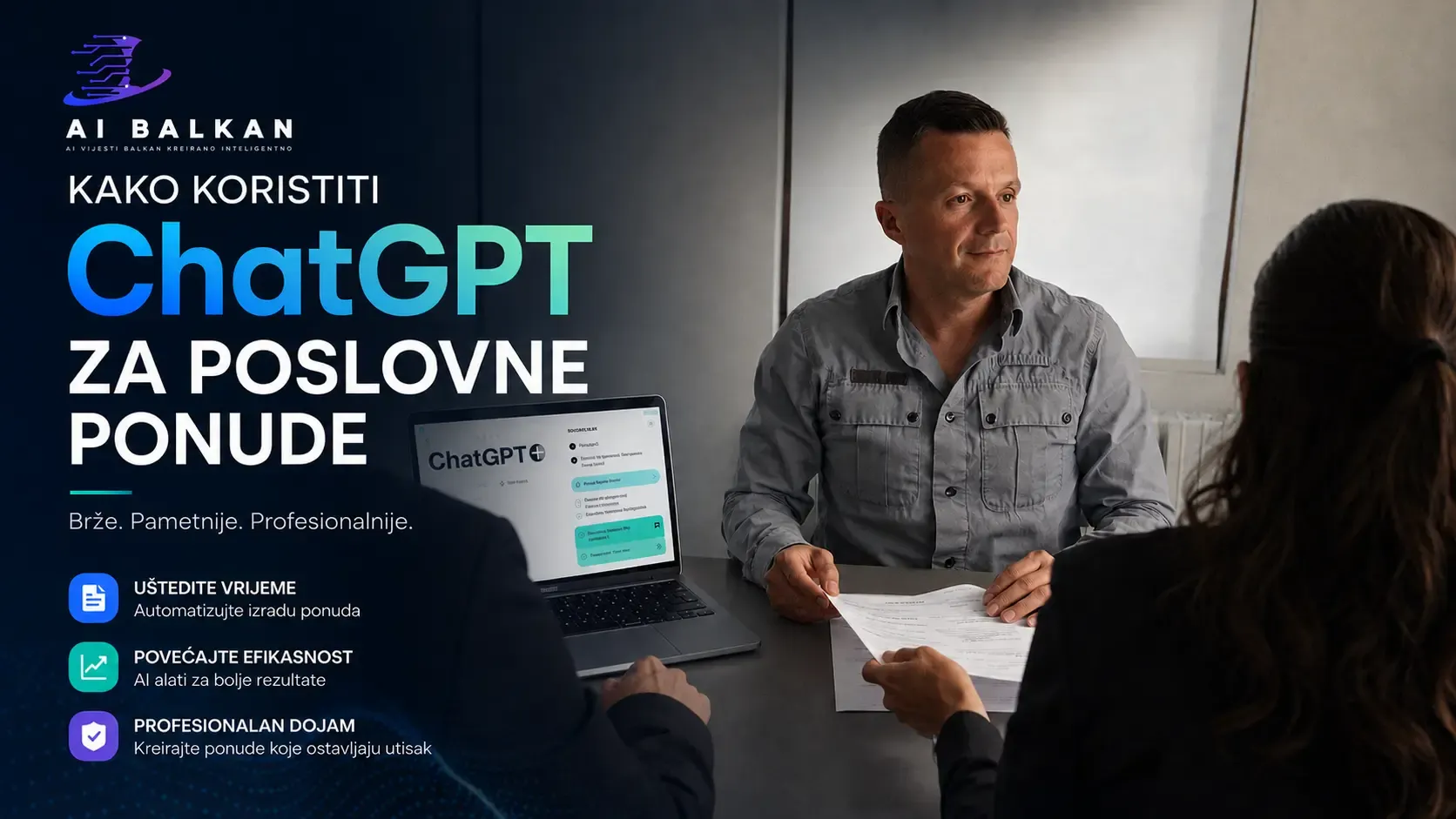 Kako koristiti ChatGPT za poslovne ponude koje klijenti prihvataju (Vodič)