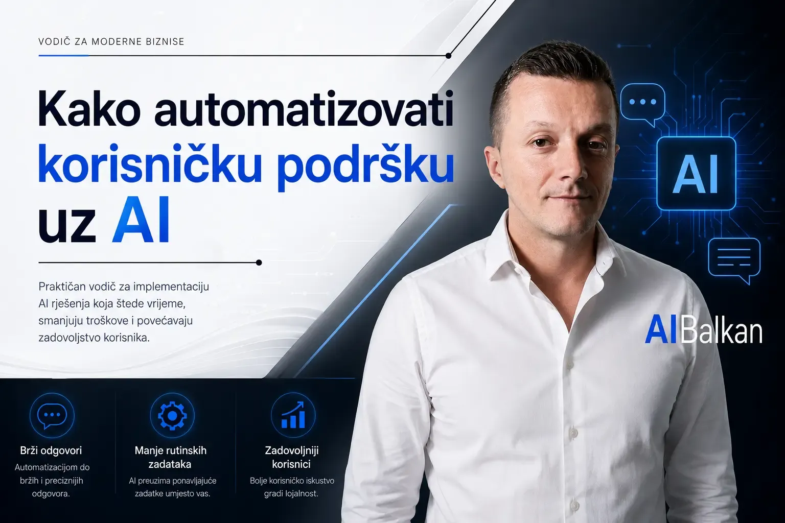 Kako automatizovati korisničku podršku uz AI