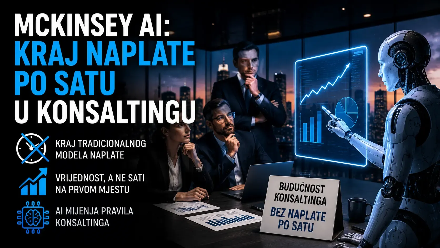 McKinsey AI kraj naplate po satu u konsaltingu