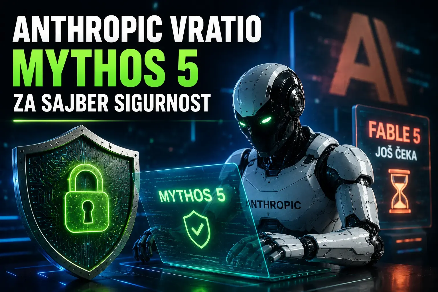 Anthropic vratio Mythos 5 za sajber sigurnost, Fable 5 još čeka