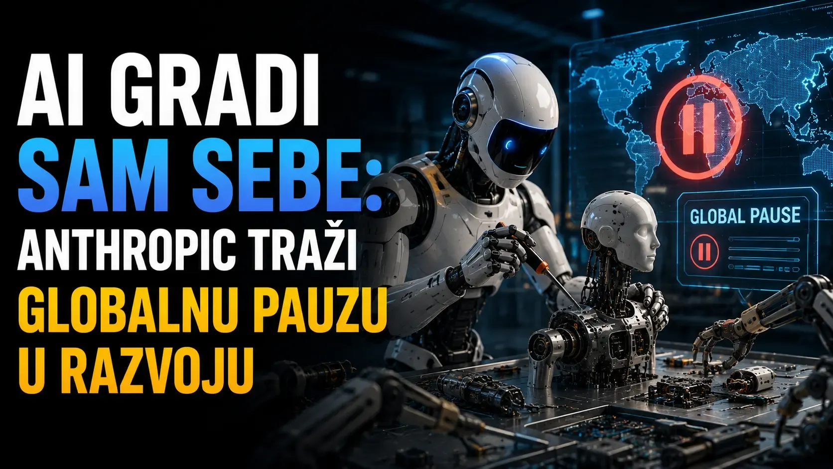 AI gradi sam sebe Anthropic traži globalnu pauzu u razvoju