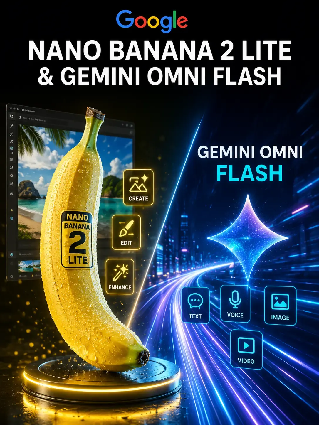 Google objavio Nano Banana 2 Lite i Gemini Omni Flash slika za 4 sekunde, video po 10 centi
