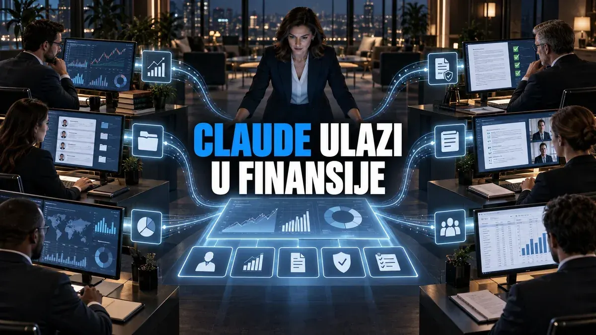Claude povezuje portfelje, CRM i sastanke u kontrolisani rad finansijskog savjetnika.