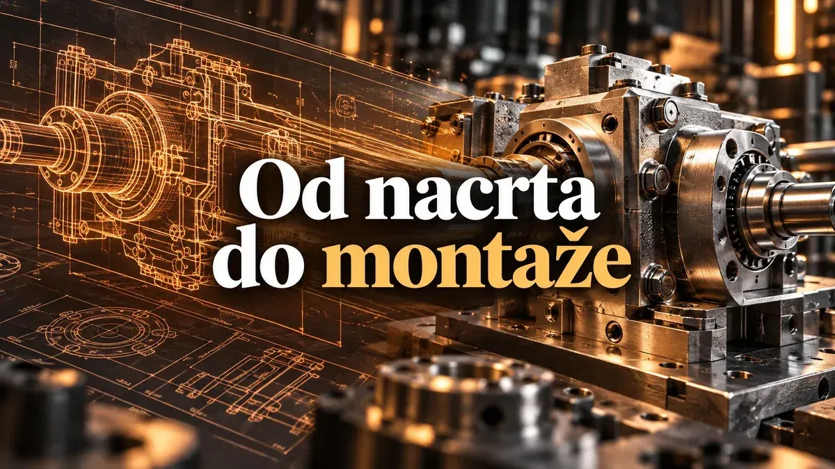 Nacrt metalnog sklopa prelazi u fizičke dijelove i plan montaže uz AI podršku.