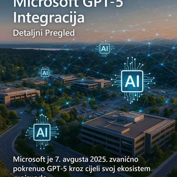 Microsoft uvodi GPT-5 u cijeli ekosistem: šta donosi nova era AI
