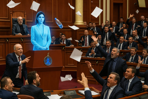 Haos u parlamentu: Albanska AI ministarka izazvala politički lom